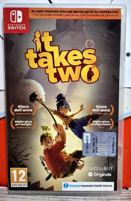 It Takes Two - Nintendo Switch Splendida Avventura Cooperativa Edizione Italiana