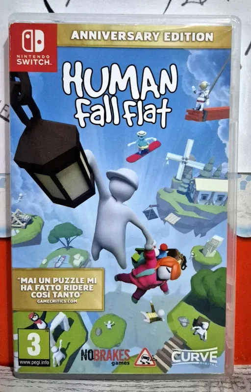 Human Fall Flat Anniversary Edition - Nintendo Switch Platform Puzzle Edizione Fisica Italiana