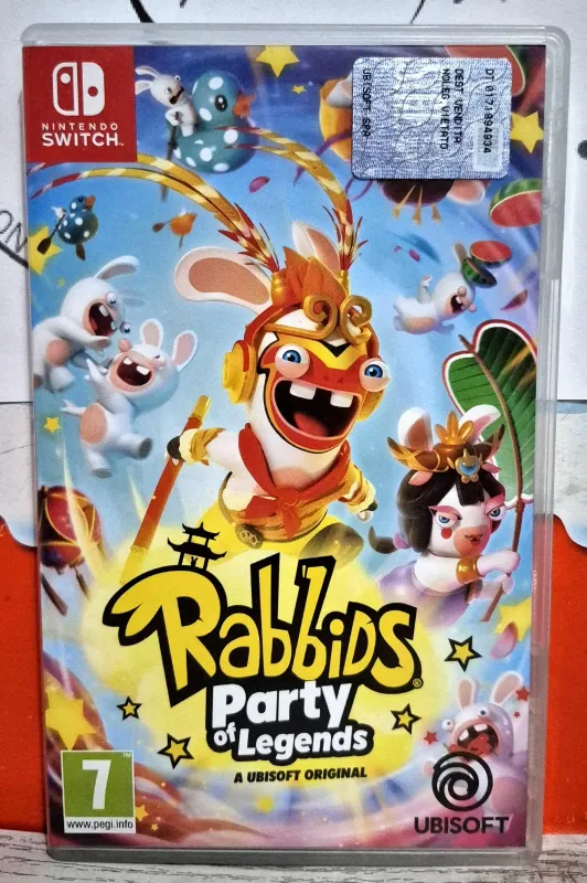 Rabbids: Party Of Legends - Nintendo Switch Edizione Fisica Italiana Usato