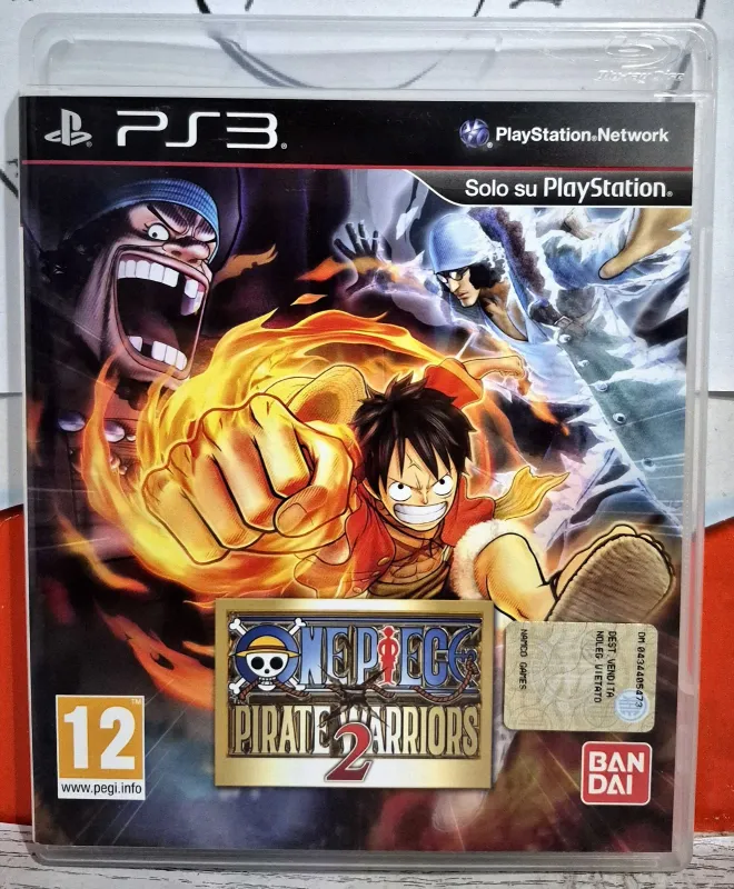 One Piece Pirate Warriors 2 - PS3 Playstation 3 Action Adventure Edizione Italiana