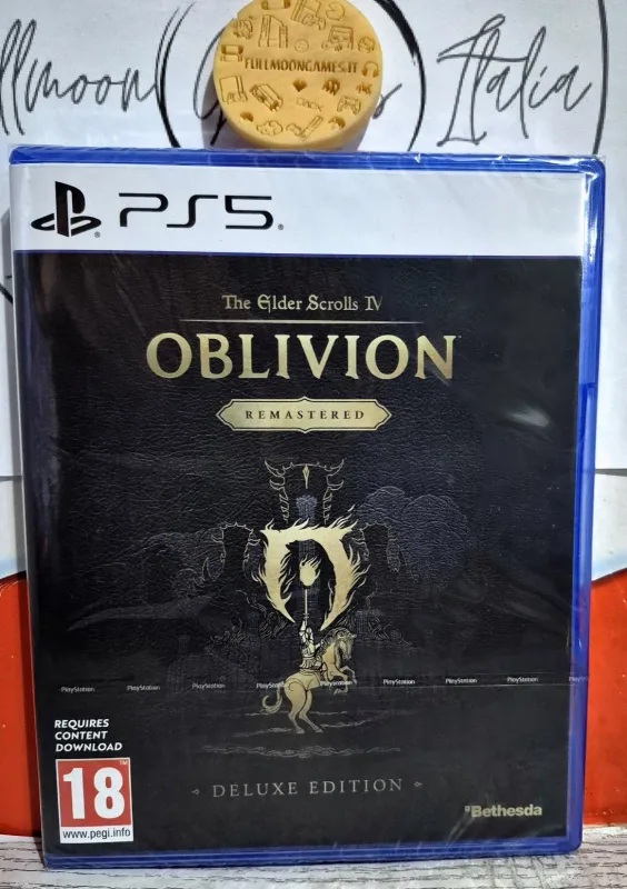 The Elder Scrolls IV: Oblivion Remastered Deluxe Edition - PS5 RPG EU Con Italiano