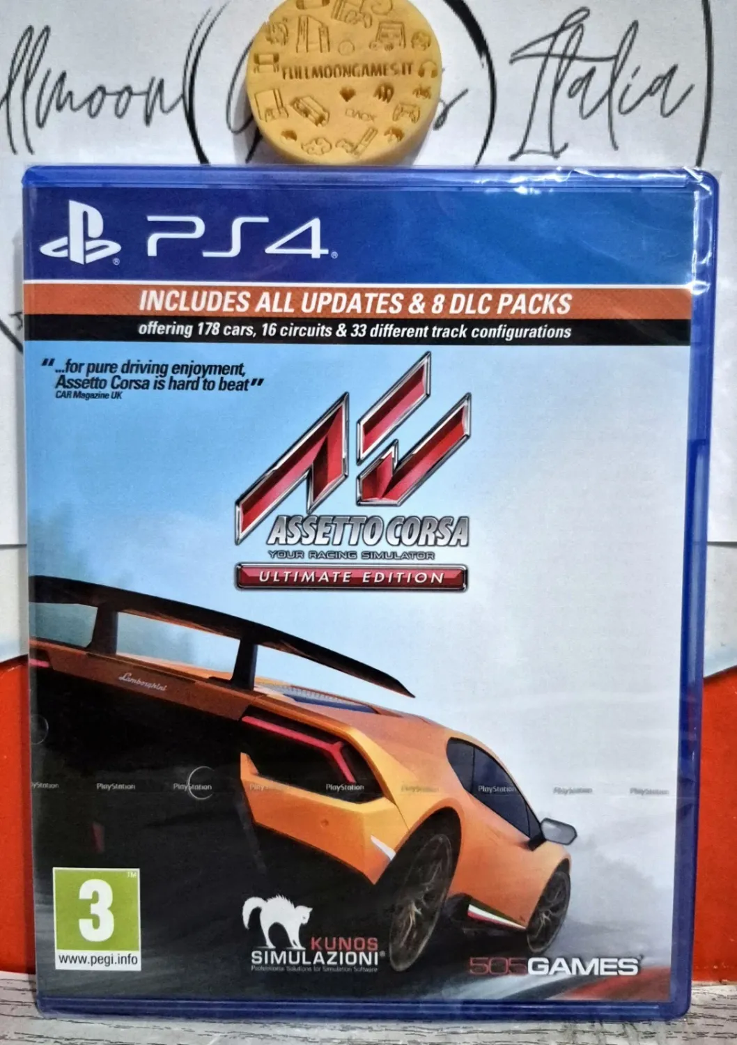 Assetto Corsa Ultimate Edition - PS4 Playstation 4 Racing EU Con Italiano