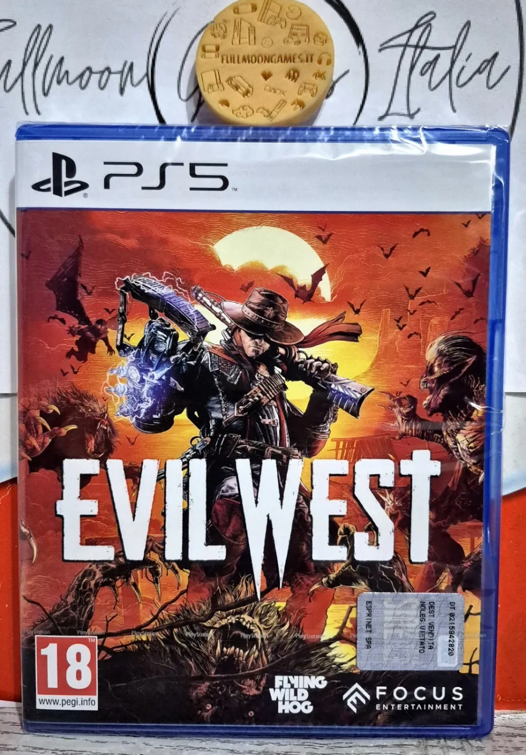 Evil West PS5 Playstation 5 Sparatutto Cover E Gioco EU Con Italiano