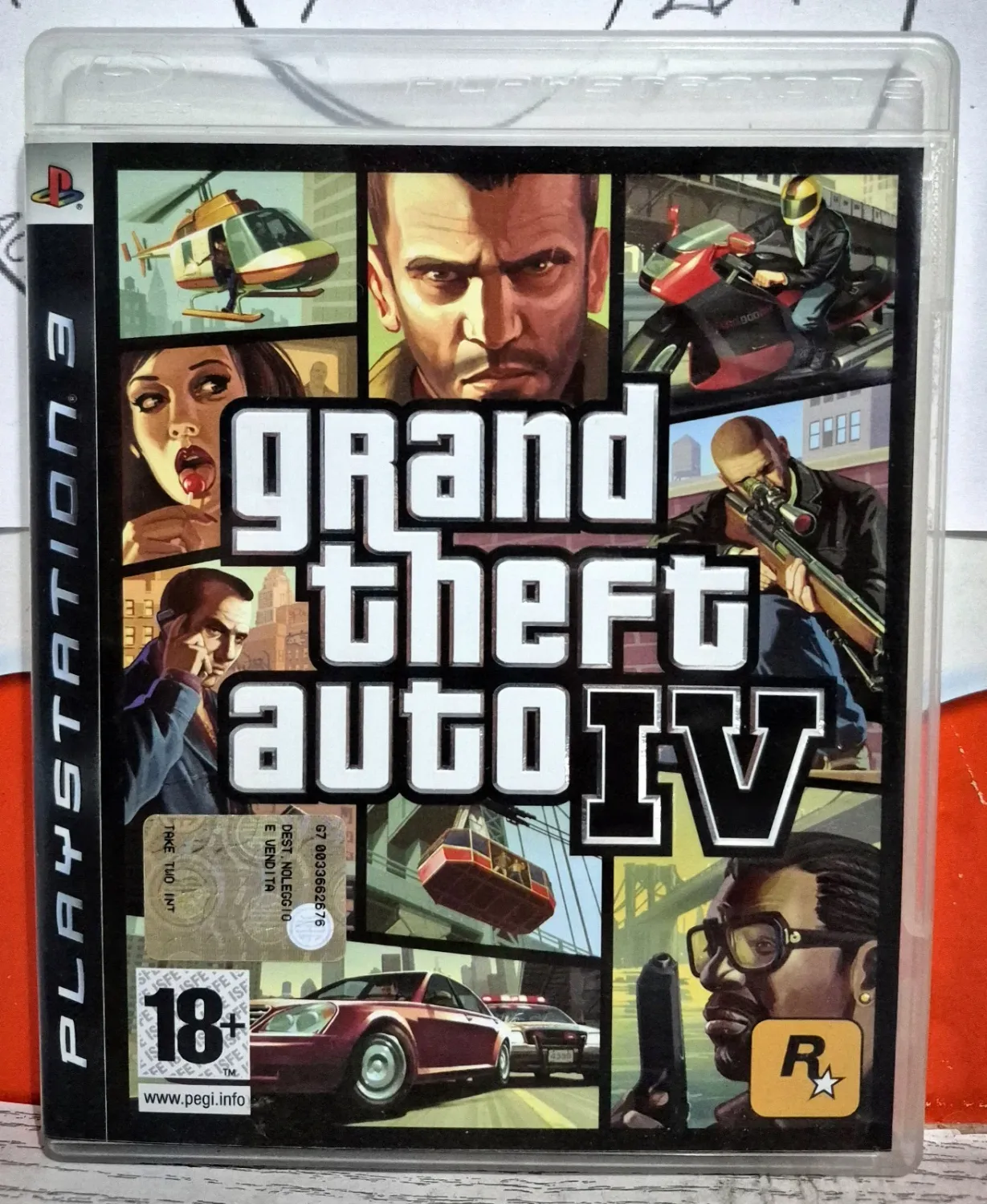 Grand Theft Auto IV GTA 4 - PS3 Playstation 3 Edizione Italiana