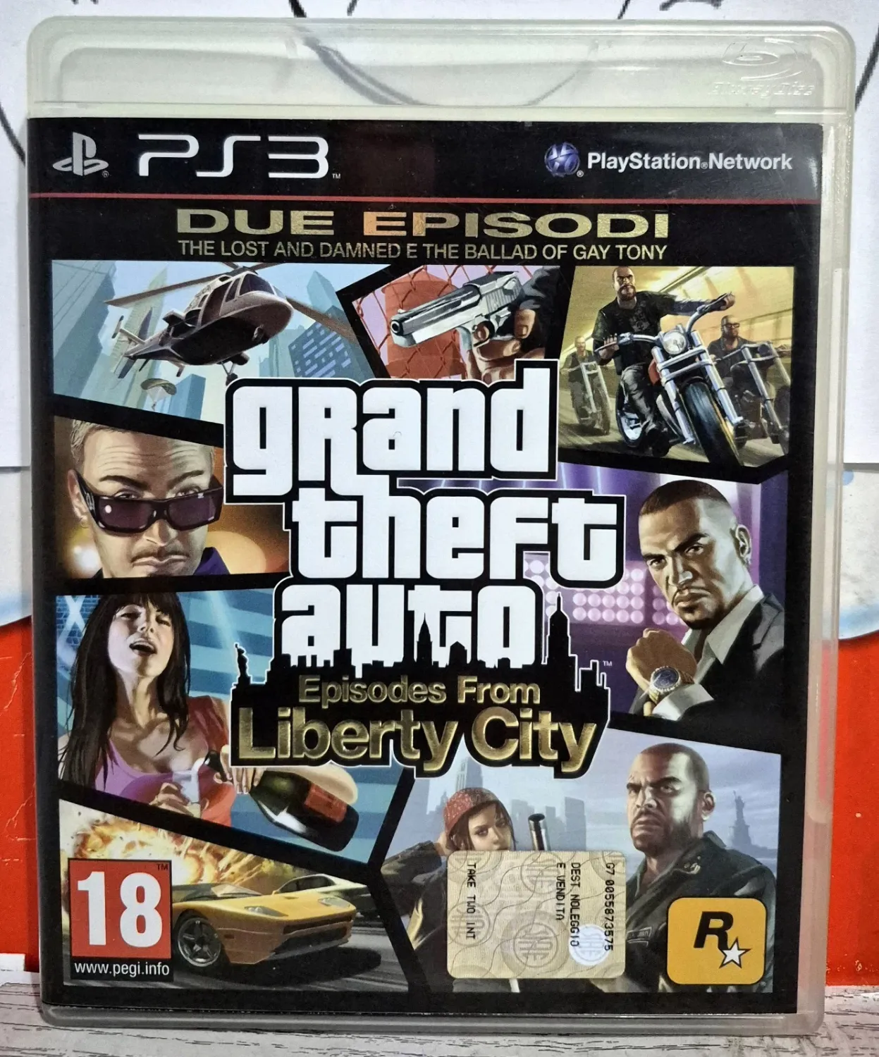 Grand Theft Auto: Episodes From Liberty City - PS3 Playstation 3 Edizione Italiana