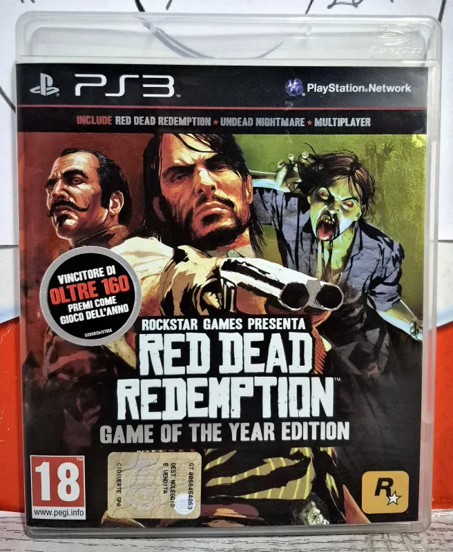 Red Dead Redemption Game Of The Year Edition - PS3 Playstation 3 Edizione Italiana