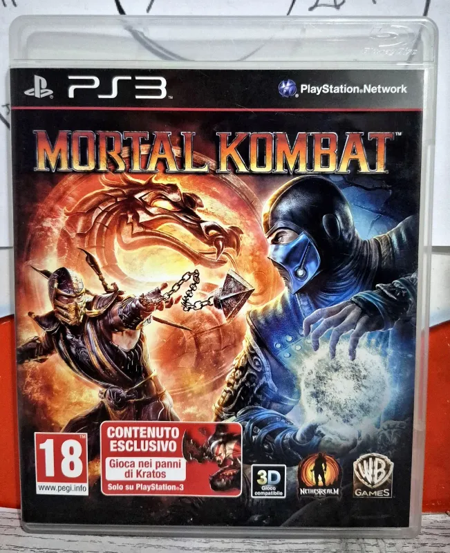 Mortal Kombat - PS3 Playstation 3 Picchiaduro Edizione Italiana