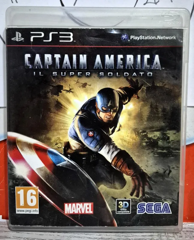 Captain America: Il Super Soldato - PS3 Playstation 3 Edizione Italiana
