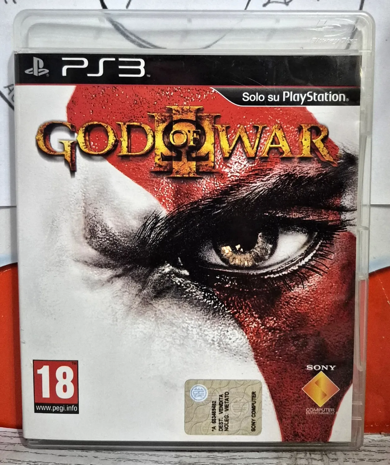God Of War III - PS3 Playstation 3 Prima Stampa Italiana