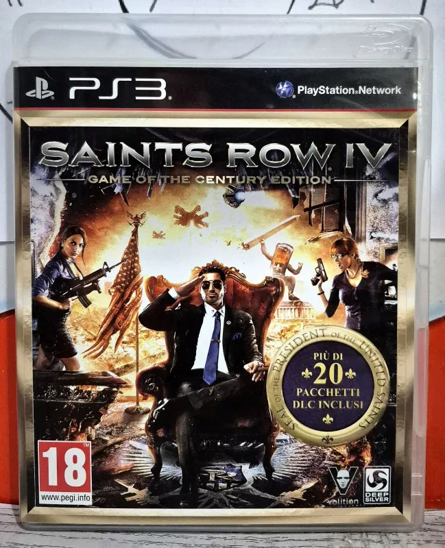 Saints Row IV Game Of The Century Edition - PS3 Playstation 3 Edizione Italiana