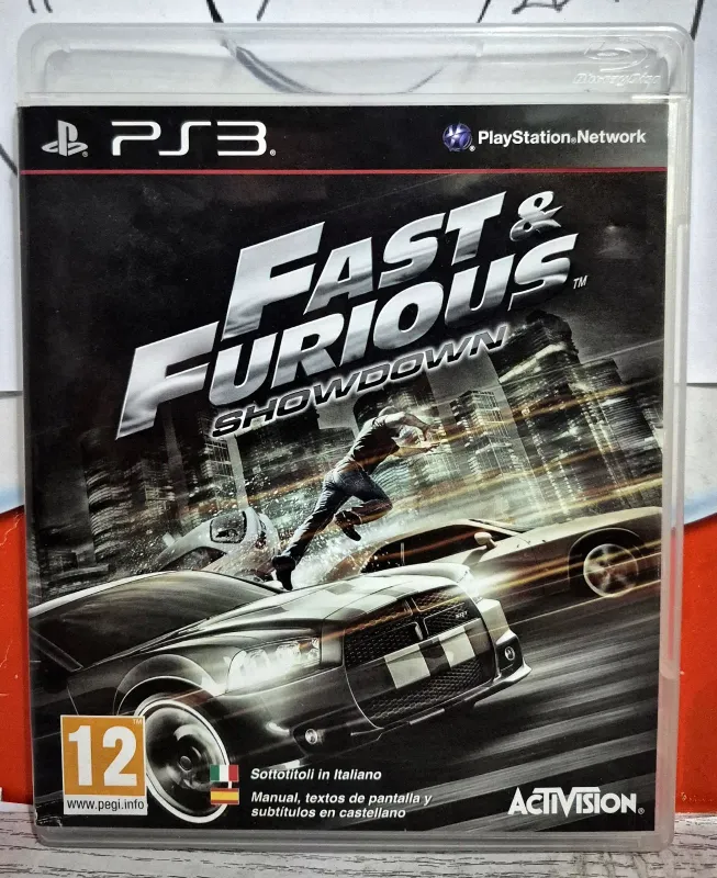 Fast &amp; Furious: Showdown - PS3 Playstation 3 Racing Edizione Italia-Spagna