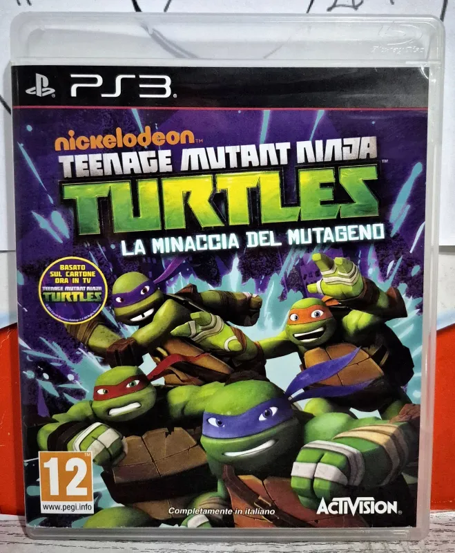 Teenage Mutant Ninja Turtles: La Minaccia Del Mutageno - PS3 Edizione Italiana