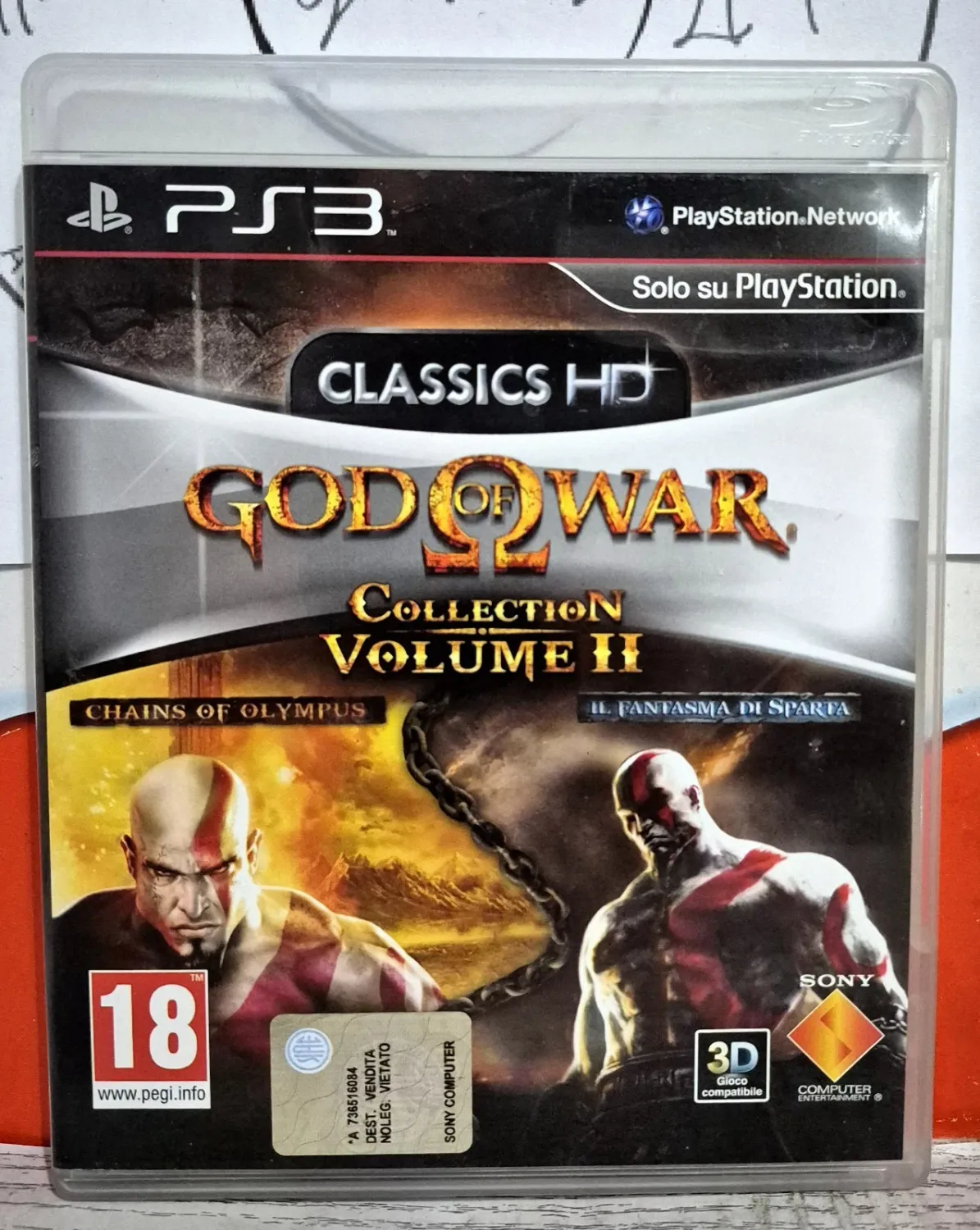 God Of War Collection Volume 2 - PS3 Playstation 3 Prima Stampa Italiana