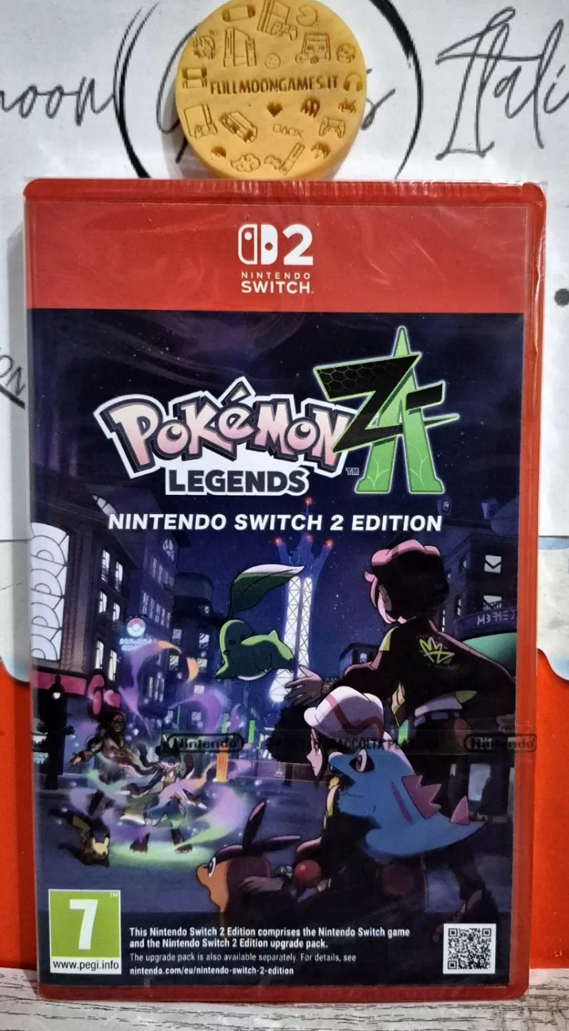 Leggende Pokemon Z-A - Nintendo Switch 2 JRPG EU Con Italiano