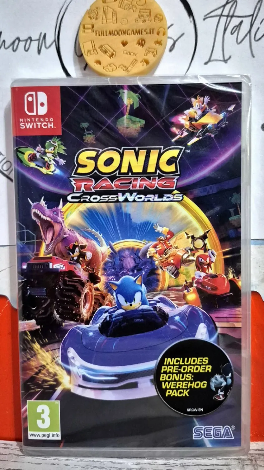 Sonic Racing CrossWorlds - Nintendo Switch Racing Arcade EU Con Italiano