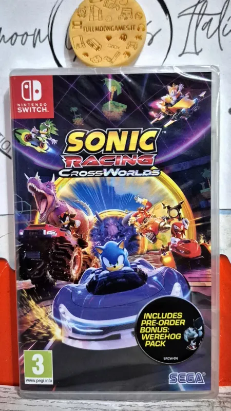 Sonic Racing CrossWorlds - Nintendo Switch Racing Arcade EU Con Italiano