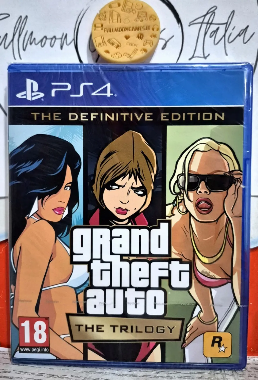 Grand Theft Auto: The Trilogy (Definitive Edition) - PS4 Playstation 4 EU Con Italiano