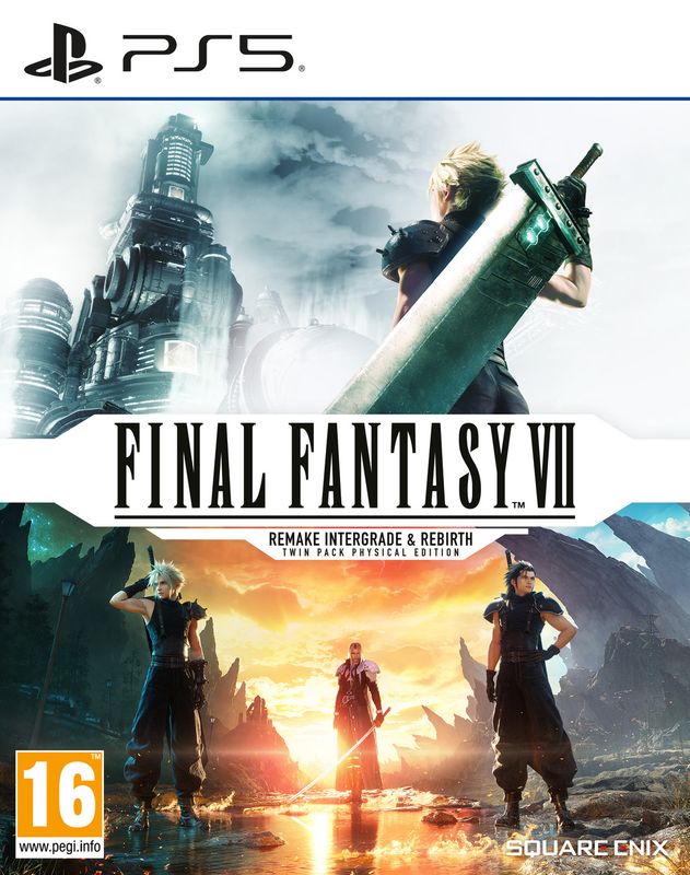 FINAL FANTASY VII REMAKE INTERGRADE & REBIRTH - Twin Pack Physical Edition PS5 EU FINAL FANTASY VII REMAKE INTERGRADE & REBIRTH - Twin Pack Physical Edition PS5 EU