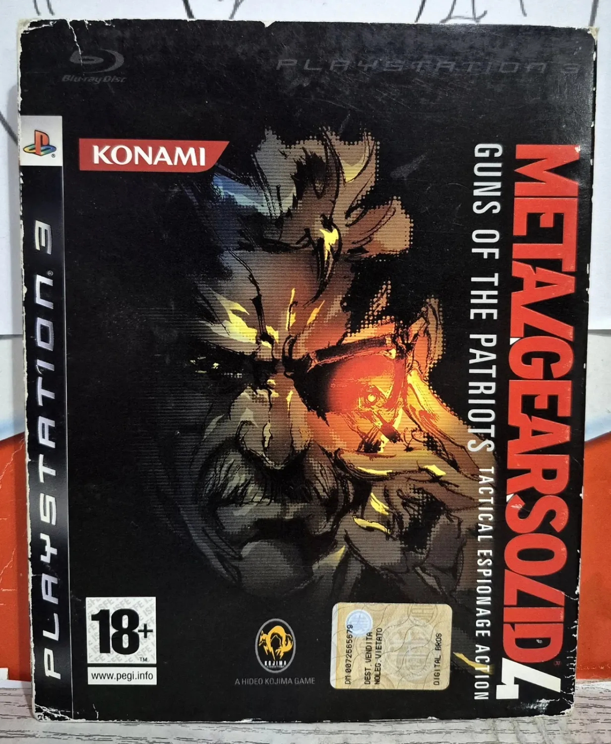 Metal Gear Solid 4: Guns Of The Patriot - PS3 Playstation 3 Edizione Cartonata Italiana