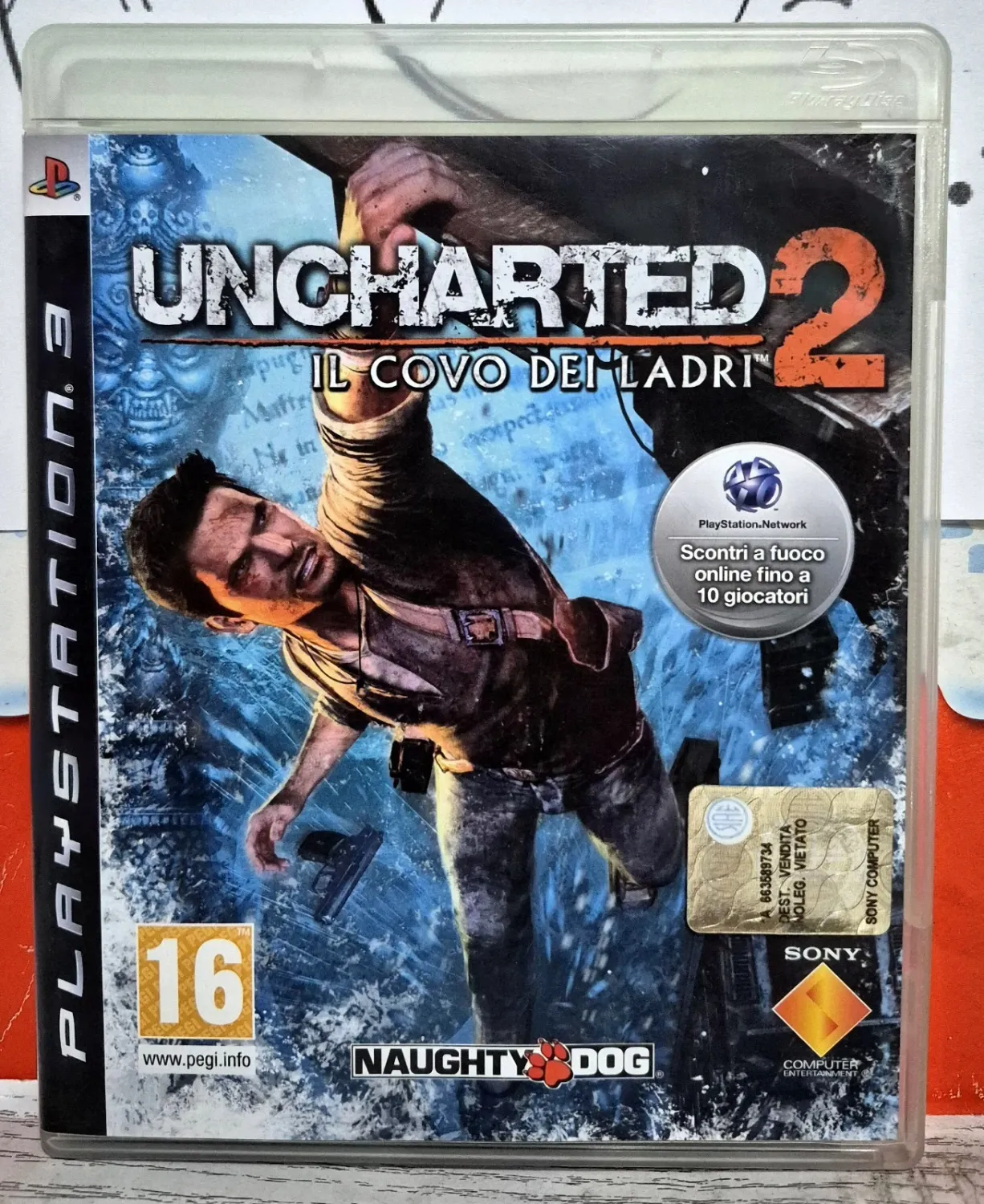 Uncharted 2: Il Covo Dei Ladri - PS3 Playstation 3 Prima Stampa Italiana