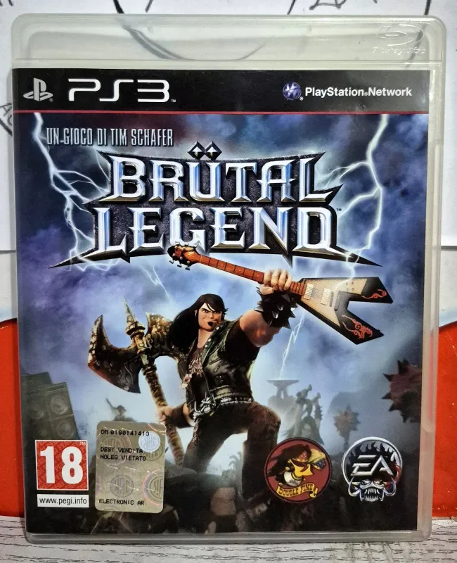 Brutal Legend - PS3 Con Jack Black E Una Colonna Sonora Metal Da Urlo Edizione Italiana