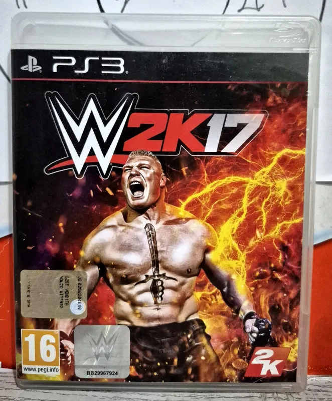 WWE 2K17 W2K17 - PS3 Playstation 3 Wrestling Edizione Italiana
