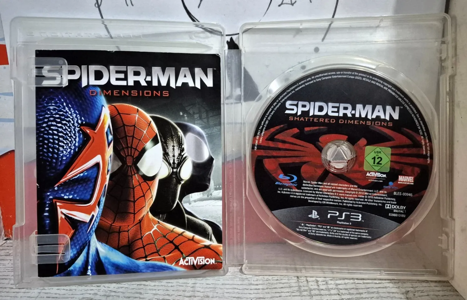 Spider-Man: Shattered Dimensions - PS3 Playstation 3 EU Con Italiano No Cover