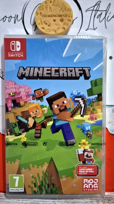 Minecraft - Nintendo Switch Include Super Mario Mash-Up E Altri Pack EU Con Italiano