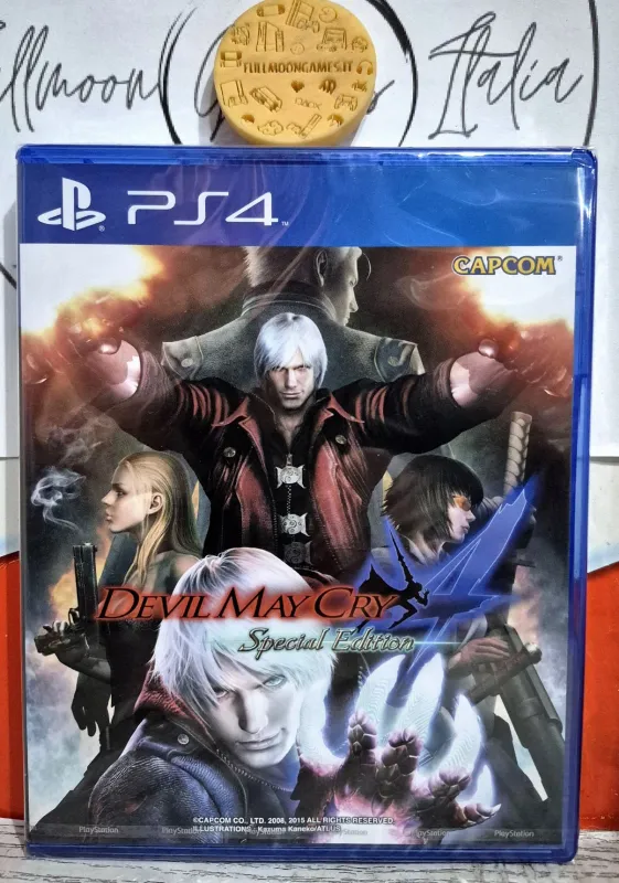 Devil May Cry 4 Special Edition - PS4 Edizione Fisica JAP/ENG Italiano In Game