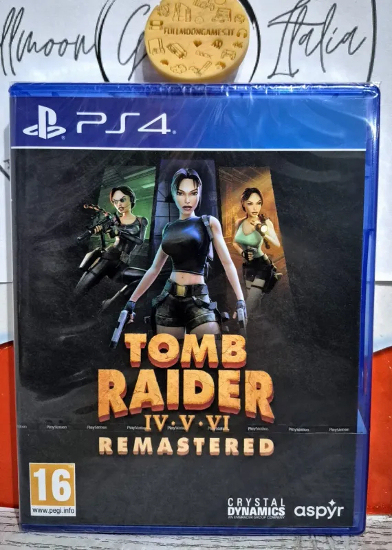 Tomb Raider IV-VI Remastered - PS4 Playstation 4 EU Con Italiano