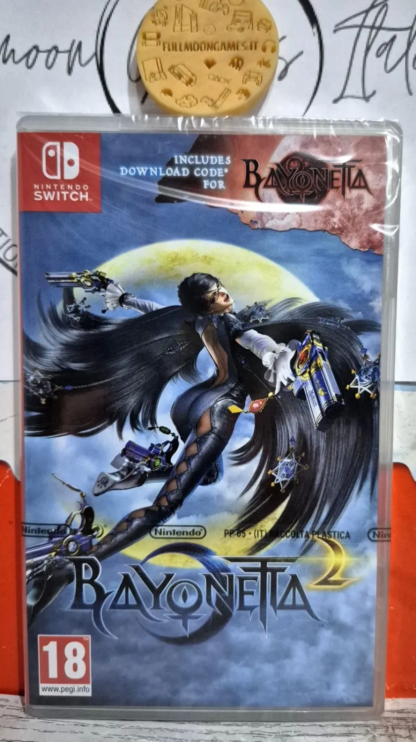 Bayonetta 2 - Nintendo Switch Include Codice Per Bayonetta 1 EU Con Italiano