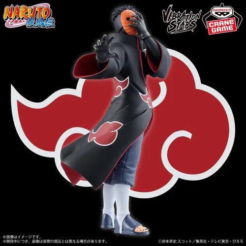 Naruto Shippuden Statua Tobi Figure Banpresto Vibration Stars Obito 17cm