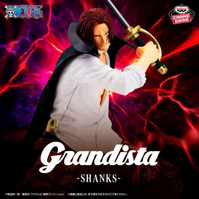 One Piece Statua Shanks Figure Banpresto Grandista 22 cm