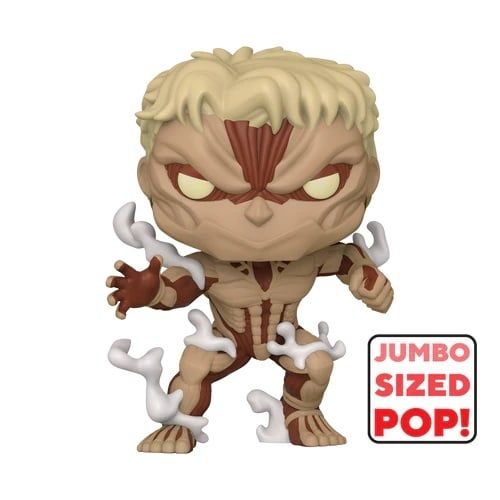 Funko Pop Jumbo Attack On Titan Armored Titan #1995 Gigante Corazzato 25 Cm