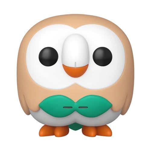 Funko Pop ! Games Pokemon Rowlet Brindibou Bauz #1092 Starter Vinyl Figure