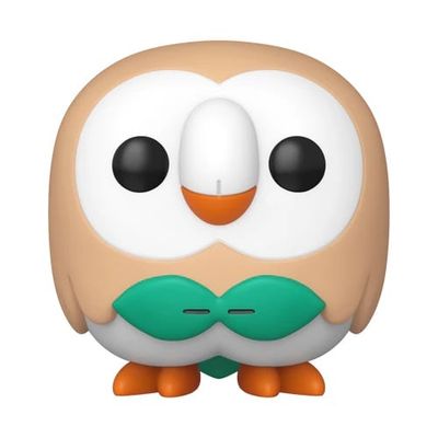Funko Pop ! Games Pokemon Rowlet Brindibou Bauz #1092 Starter Vinyl Figure