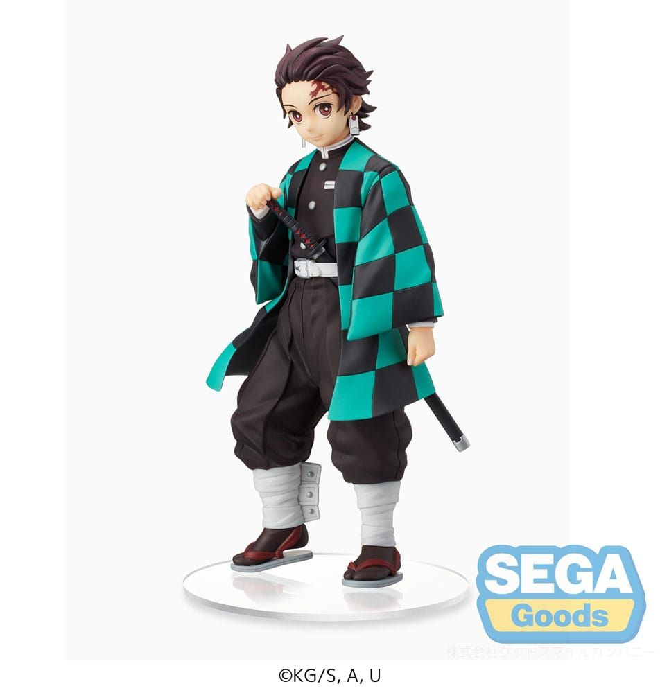 Demon Slayer Tanjiro Kamado Sibling Bond Sega Super Premium Figure 20cm