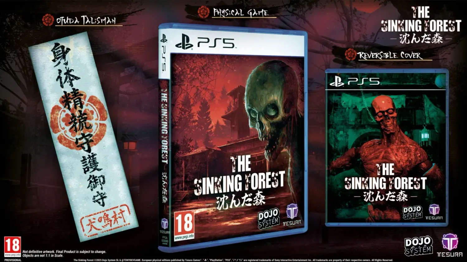 The Sinking Forest 沈んだ森 - PS5 Playstation 5 Horror Psicologico EU Multilingua