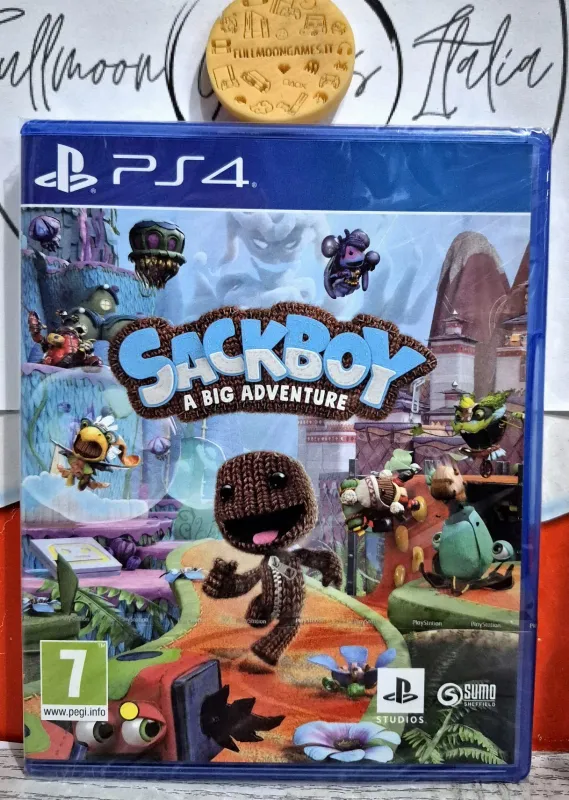 Sackboy A Big Adventure - PS4 Playstation 4 Avventura Platform EU Con Italiano