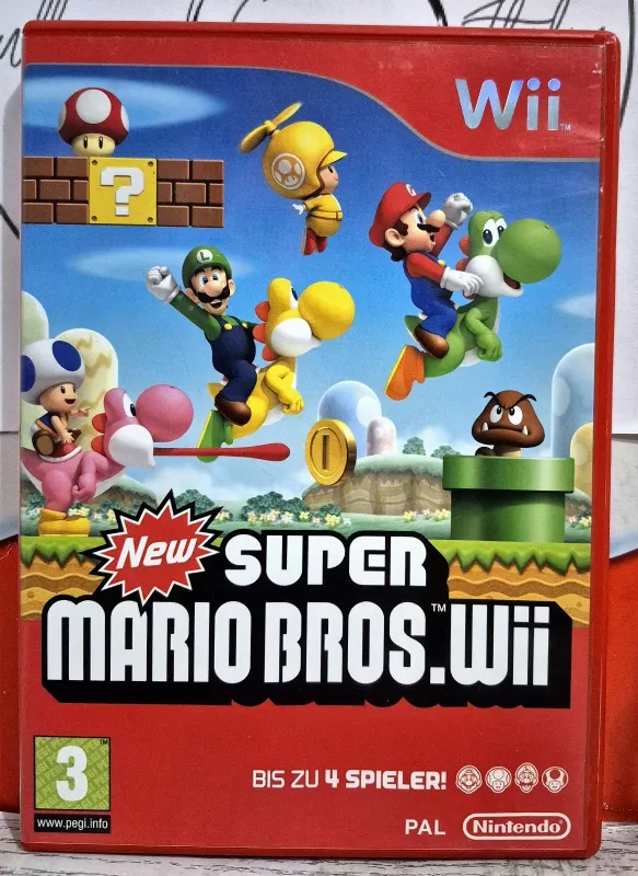 New Super Mario Bros. Wii - Nintendo Wii Platform EU Con Italiano