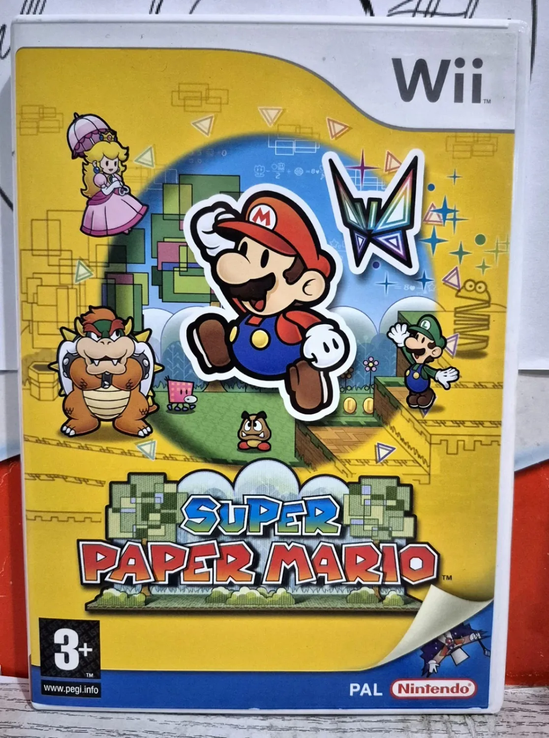Super Paper Mario - Nintendo Wii Platform EU Con Italiano