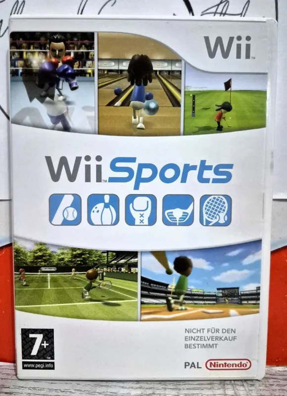 Wii Sports - Nintendo Wii Simulazione Sport Prima Stampa EU Con Italiano