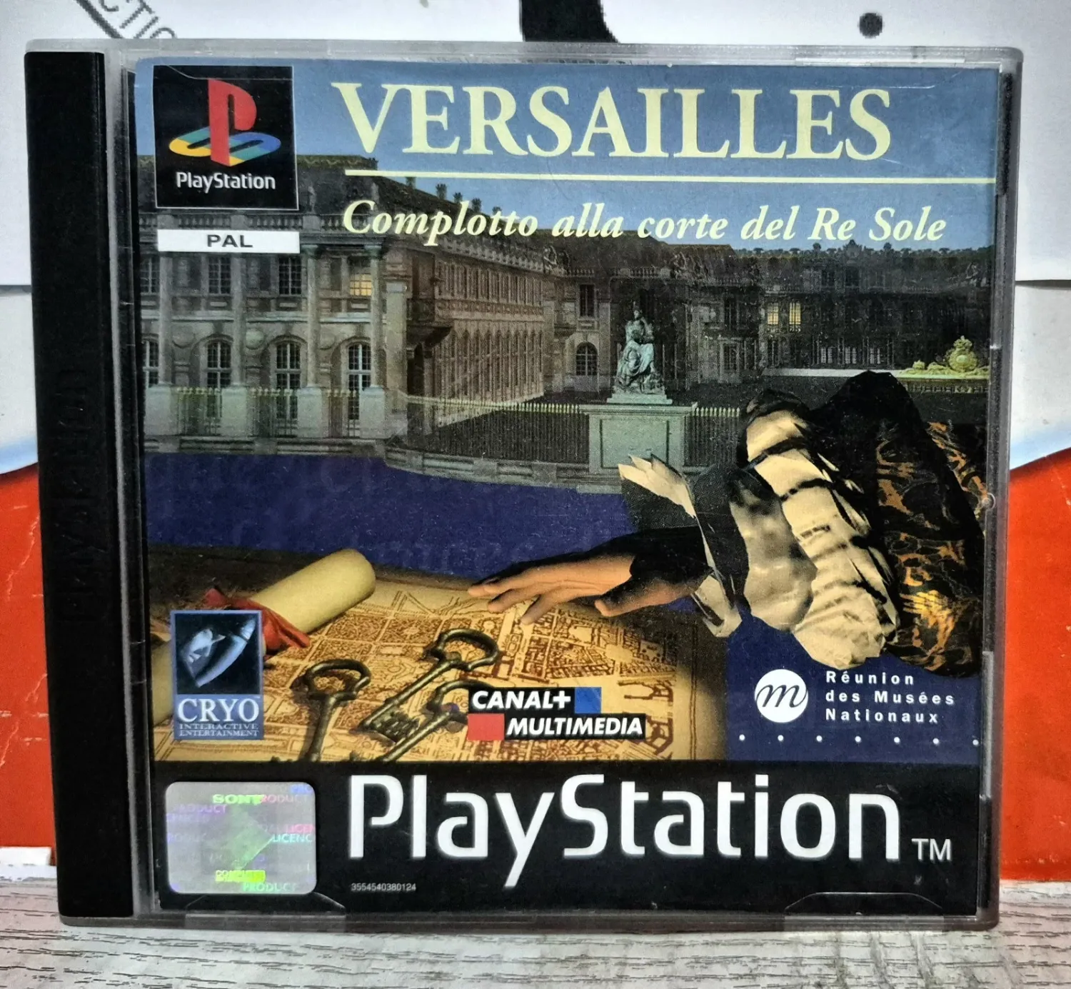 Versailles: Complotto Alla Corte Del Re Sole - PS1 Playstation 1 Edizione Italiana