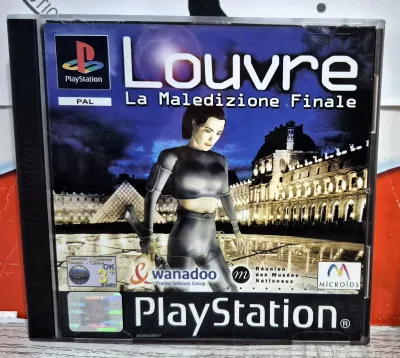 Louvre: La Maledizione Finale - PS1 Playstation 1 Edizione Italiana Come Nuovo