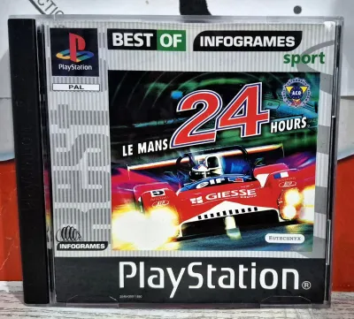 Le Mans 24 Hours - PS1 Playstation 1 Racing Game EU Con Italiano
