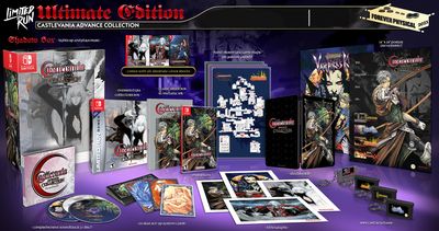 Castlevania Advance Collection Ultimate Collector&#39;s Edition - Nintendo Switch Limited Run Games