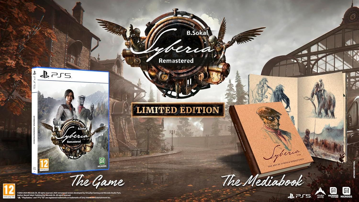 Syberia Remastered Limited Edition - PS5 Playstation 5 Avventura EU Con Italiano