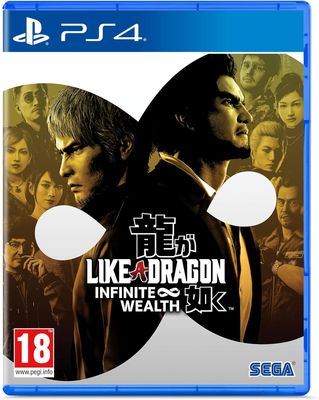 Like A Dragon Infinite Wealth - PS4 Playstation 4 EU Con Italiano Serie Yakuza