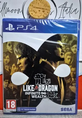 Like A Dragon Infinite Wealth - PS4 Playstation 4 EU Con Italiano Serie Yakuza