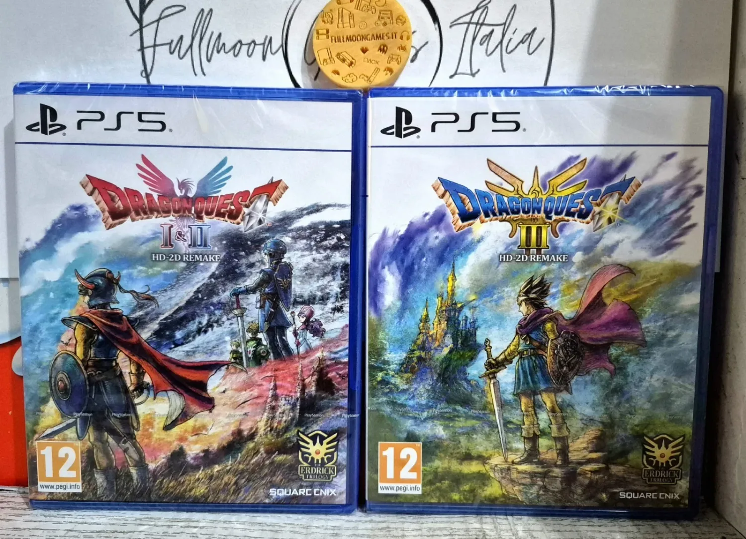 Bundle The Erdrick Trilogy Dragon Quest I, II, III HD-2D Remake - PS5 EU Con Italiano